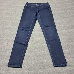 White House Black Market Jeans Womens Xs Skinny Leg Stretch Low Rise Denim Pants